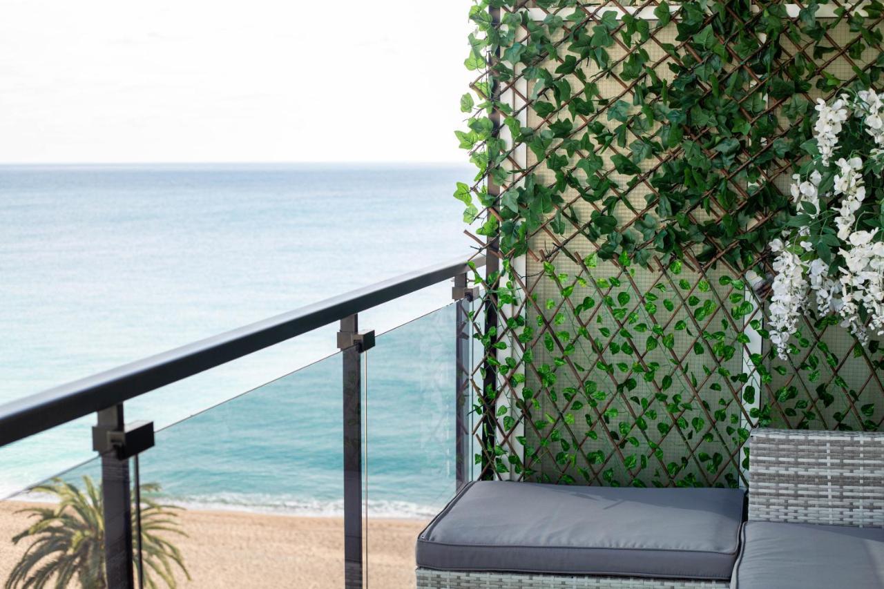 Apartamento Septimo Cielo Primera Linea De Mar Blanes Exterior foto